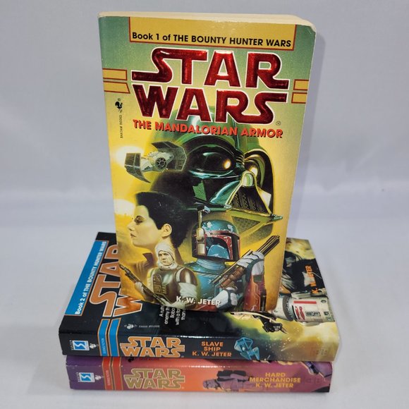 Star Wars Bounty Hunter Wars Trilogy Books 1-3 Paperback Softcover Set  KW Jeter - Picture 1 of 2